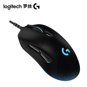 罗技 有线鼠标 G403升级电竞游戏人体工学可配重编程 G403 HERO