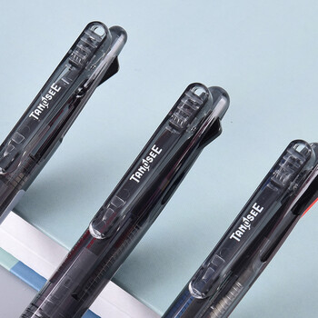 【开学必备】乐如诗(TANOSEE) 按动多色圆珠笔原子笔中油笔手账笔记多功能笔四色红黑蓝绿0.7mm(内附替芯1支)棕色杆1支 【开学必备】乐如诗(TANOSEE) 按动多色圆珠笔原子笔中油笔手账笔记多功能笔四色红黑蓝绿0.7mm(内附替芯1支)棕色杆1支