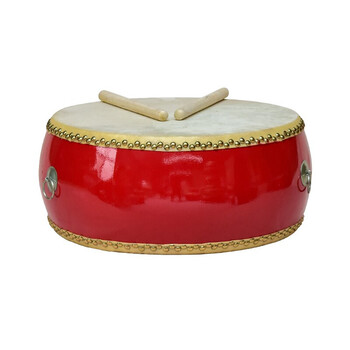 迷铭乐牛皮鼓大鼓扁鼓威风锣鼓龙鼓中国红儿童演出文化活动开业庆典堂