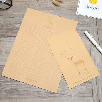 狮洛德 信封信纸套装生日送礼物 复古小清新表白情书信笺 简约文艺10信封10信纸 狮洛德 信封信纸套装生日送礼物 复古小清新表白情书信笺 简约文艺10信封10信纸