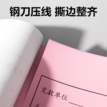 得力(deli)10本装二联多栏收据 无碳复写单据 财务手写单据 54k 175*85mm 30组/本 BR203 得力(deli)10本装二联多栏收据 无碳复写单据 财务手写单据 54k 175*85mm 30组/本 BR203