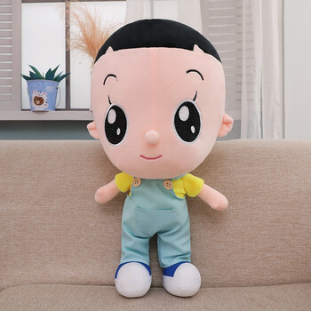 英雄联盟( league of legends)动画片人物大头儿子和小头爸爸毛绒玩具