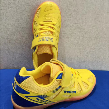 莹恋WINION严选 乒乓球鞋儿童男童女童 起点专业防滑耐磨训练鞋黄蓝35 莹恋WINION严选 乒乓球鞋儿童男童女童 起点专业防滑耐磨训练鞋黄蓝35