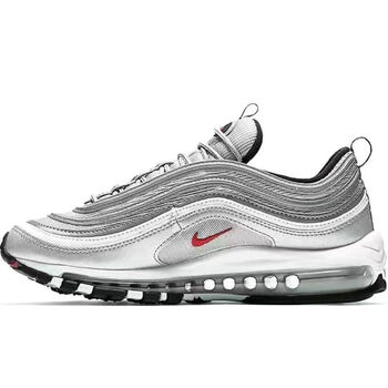 linikerbair max 97子弹头跑步全掌气垫运动鞋银子弹3m反光男女情侣休