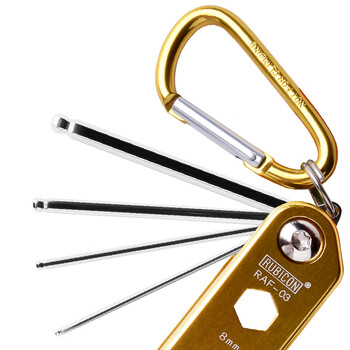 罗宾汉(RUBICON)RAF-03球头内六角(11合1)折合式套筒扳手公制六角匙1.5mm~14mm 罗宾汉(RUBICON)RAF-03球头内六角(11合1)折合式套筒扳手公制六角匙1.5mm~14mm