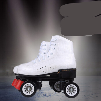 场专用旱冰鞋男女孩滑双排溜冰鞋成人男女四轮旱冰鞋双排溜冰场溜冰鞋