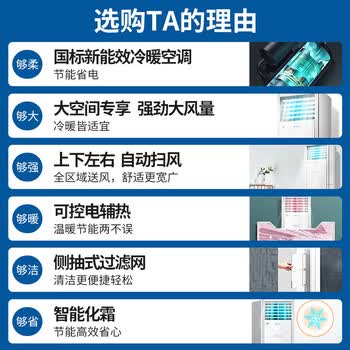 格力清凉湾空调5匹柜机 三级能效变频冷暖 380V大风量商用空调电辅热款RF12WPdQ/NhA-N3JY01
