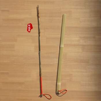 2022打屁屁戒尺 手工教鞭戒尺家用竹鞭竹条藤条竹条子细软鞭子楠竹