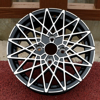 适用于别克凯越14寸改装轮毂15寸雨燕北斗星宝骏e铝合金轮圈雷诺e车型