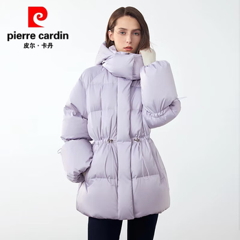 淡紫色羽绒服女价格报价行情- 京东