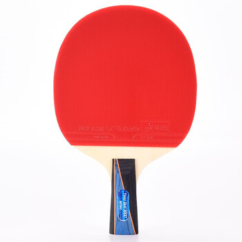 蝴蝶乒乓球拍波尔3000直拍短柄双面反胶纯木合板专业级高弹成品单拍