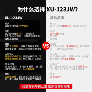 星海XU-123JW钢琴好不好优缺点实情？良心评测