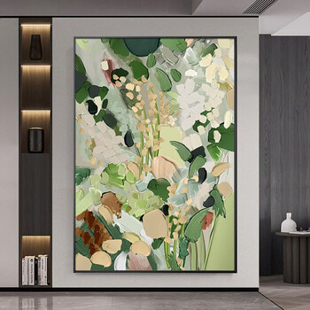 抽象艺术油画- 京东