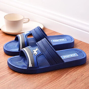 回力夏季凉拖鞋男士防滑厚底新款居家室内洗澡冲凉塑料软胶家用男
