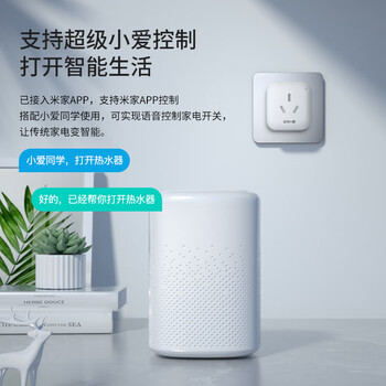 gosund智能插座 语音控制 已接入米家APP 16A电量统计插头 热水器/电暖器定时开关 过载保护 自动断电CP2