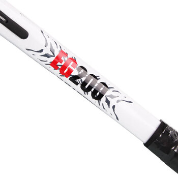 红双喜网球拍附网球训练器带底座手胶拍包男女训练铝合金单拍带线回弹套装EG200-3皓月白