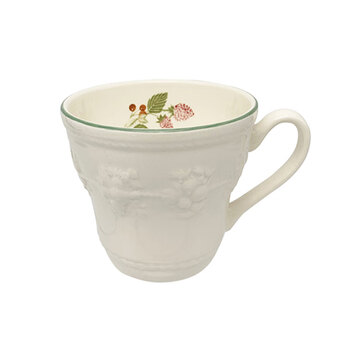 Wedgwood欢愉假日树莓马克杯套装+Parker派克威雅XL入门级黑金夹墨水笔