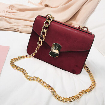 年会元旦小手包女式手机包小零钱包2018冬季时尚女包 韩国复古pu小方