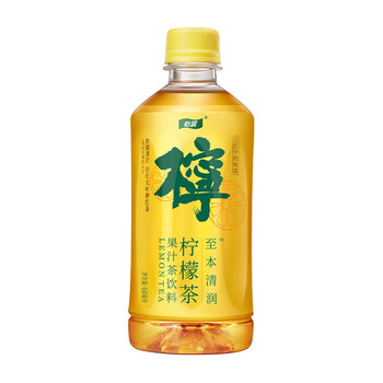 怡宝至本清润柠檬茶果汁饮料450ml*15瓶/整箱装 怡宝柠檬茶 450ml*15