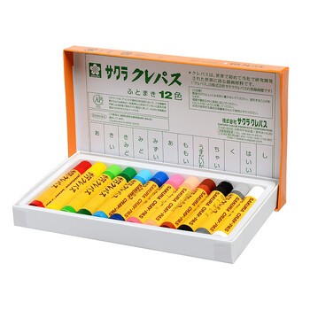 【全网低价】樱花(SAKURA)油画棒蜡笔 粗支款12色套装 儿童安全绘画画笔美术彩绘工具软性油性粉彩棒玩具礼物美术写生 【全网低价】樱花(SAKURA)油画棒蜡笔 粗支款12色套装 儿童安全绘画画笔美术彩绘工具软性油性粉彩棒玩具礼物美术写生