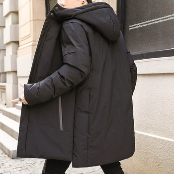 冬季保暖舒适男士外套新疆棉填充简约休闲冬装衣服 fkbybl9966 黑色