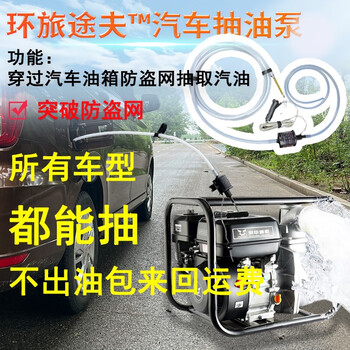 汽车电动自吸抽油泵神器12v引线型防盗网抽油泵汽车抽汽油12v大流量