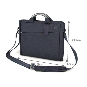 乐上（LEXON）商务手提13.3英寸电脑公文包男士会议袋单肩斜跨商务公文包旅行包