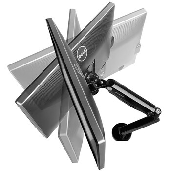 乐歌智能显示器支架办公家用娱乐游戏 加重版电脑支架显示器支架 多维度气弹簧式支架Q5 