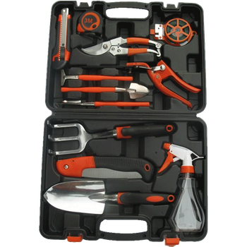 园艺工具套装园林种花种菜工具箱花园盆栽花卉修枝剪刀喷壶小铲子豪华