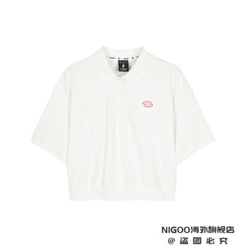 斯凯奇skechers2024年夏新款纯色舒爽polo衫凉感通勤短款短袖棉花糖白