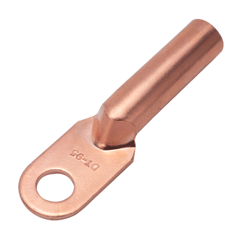 dt铜鼻子国标16255070150240平方铜接线端子电缆头紫铜线耳镀锡dt50