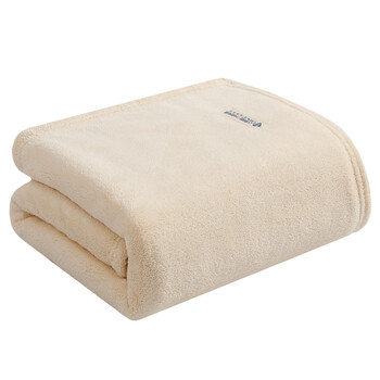 洁丽雅浴巾 7A抗菌A类男士女生大人速干吸水柔软浴巾 140*70 牛奶咖