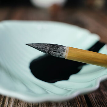 【全网低价，真便宜直播间】一得阁毛笔羊兼毫书法国画大中小楷初学者行草楷隶篆书笔文房四宝一品玉书大