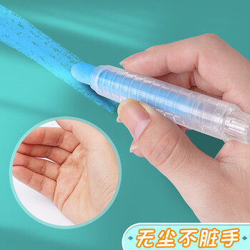 递乐 儿童水溶性无尘粉笔 环保无尘粉笔 可擦写可水洗 彩色套装 6207(6色) 递乐 儿童水溶性无尘粉笔 环保无尘粉笔 可擦写可水洗 彩色套装 6207(6色)