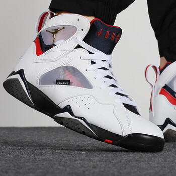 耐克(nike)新款男女鞋air jordan 7 aj7  紫禁之巅夜光篮球鞋cw2805