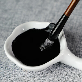 一得阁【全网低价】一得阁墨汁 练习墨汁文房四宝初学者练习书法国画墨汁 500g