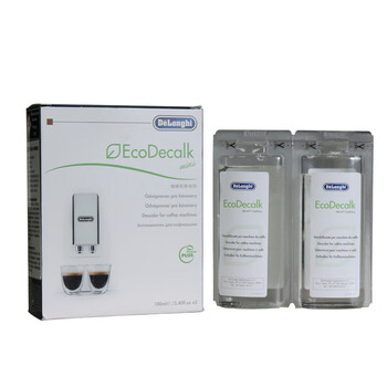 德龙（Delonghi）咖啡机除垢剂 高强度清洁清洗剂咖啡机保养液 2*100ml 1号会员店
