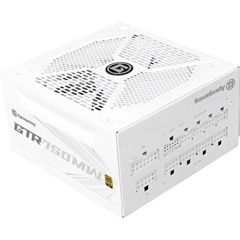 艾湃电竞（Apexgaming） ATX3.0 PCI-E5.0 GTR-750MW 750W 白色 全模 金牌 全日系电容 智能启停 支持4070