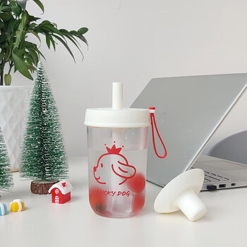 乐扣乐扣(LOCK&LOCK)夏天塑料水杯奶茶杯Tritan带吸管户外便携提手男女杯子700mL红色 乐扣乐扣(LOCK&LOCK)夏天塑料水杯奶茶杯Tritan带吸管户外便携提手男女杯子700mL红色