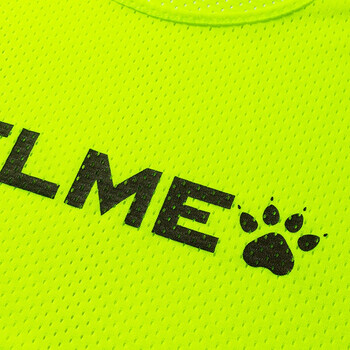 卡尔美（KELME）儿童足球训练背心对抗服篮球网眼透气薄背心定制分队 荧光黄黑140