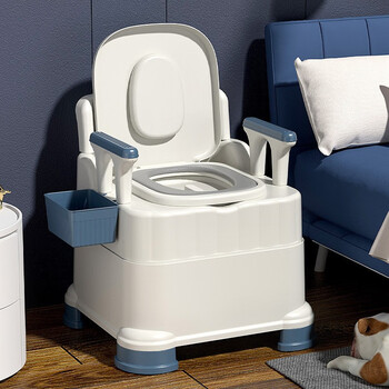 梦巴奇移动马桶坐便器老人坐便椅卧室家用孕妇病人马桶凳残疾人便盆