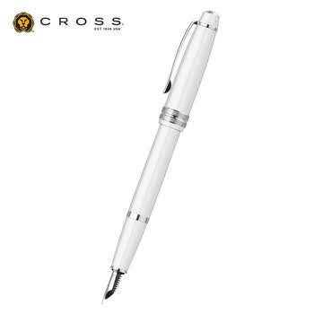 高仕（CROSS）(CROSS）收藏礼物钢笔 佰利轻盈系列  学生礼品生日礼物商务办公签字笔 玉白