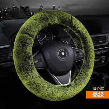 汽车车载方向盘套冬季短毛绒男女士通用型韩国时尚可爱把套卡罗拉速腾