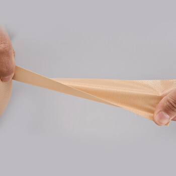 TANOSEE乐如诗进口布基胶带台风胶布防油防水防风密封胶布地毯管道修补窗户原木色1个装50mm×25mTSLT-3