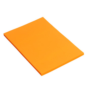 彩色复印纸80g正方形儿童幼儿园彩色打印纸折纸材料a480g荧光橙100张