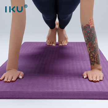 IKU瑜伽减震垫隔音加长加厚防滑专业运动垫男健身跑步垫子61*15紫色 IKU瑜伽减震垫隔音加长加厚防滑专业运动垫男健身跑步垫子61*15紫色