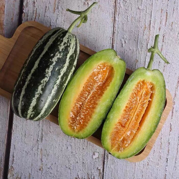 花仙子甜瓜花蕾甜瓜八里香香甜糯非博洋9号羊角蜜绿宝甜瓜东北博洋九