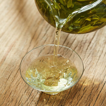 徽六茶叶绿茶六安瓜片潜香5000罐装150g