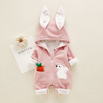 哈兜儿36912个月婴儿衣服春装女男宝宝冬季春秋外出服抱衣可爱超萌网