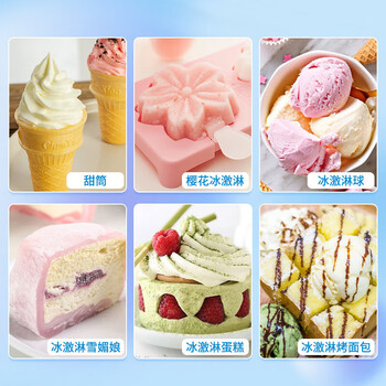 慧员（hopeone）巧克力冰淇淋粉1kg*20包/箱装甜筒雪糕奶球冷饮自制雪糕批发商用